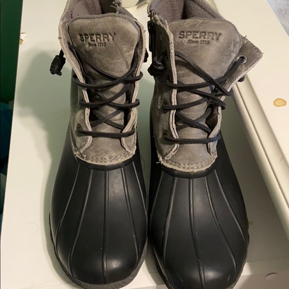EUC like new sperry duck boots